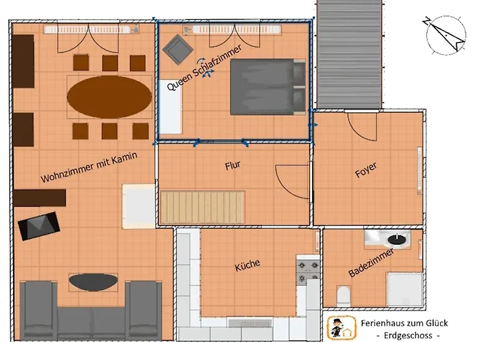 Zum Glueck, Mit Pool Und Kamin *